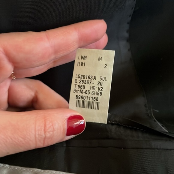 Lauren Ralph Lauren Men's Black Wool Suit Blazer Jacket Size 50L - Picture 12 of 12